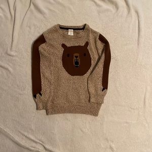Gymboree bear sweater-5T